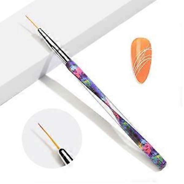 Kynsilakkabrushit DIY-kynsikoristeluun Luovat Kynsikoristelukuviointiharjat Ammattimaiseen Kynsialan Liikkeeseen (1)