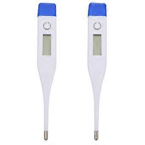 2 stk. Elektroniske Termometre LED Display Termometer Temperaturmåler Temperaturmåler til Familie