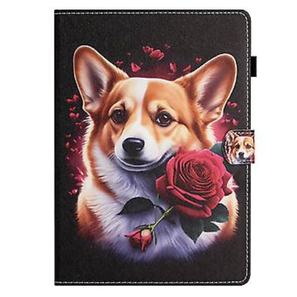 Sömnadsplattafodral för Samsung Galaxy Tab A9 (Corgi)