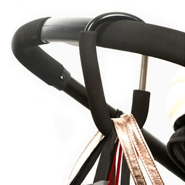 2 stk. Krok til barnevogn, Universal Baby Hooks, Krok til barnevogn