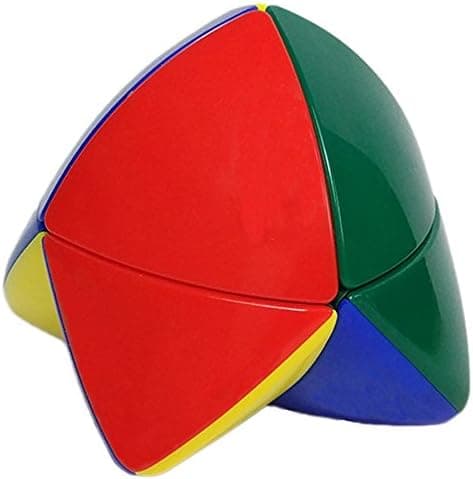 Stickerless Magic Cube Pyramorphix Mastermorphix 2x2 Stickerless