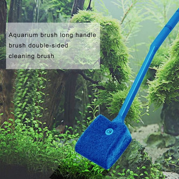 Akvarie Rengøring Børste, Akvarie Rengøring Svampe Anti Scratch Aq