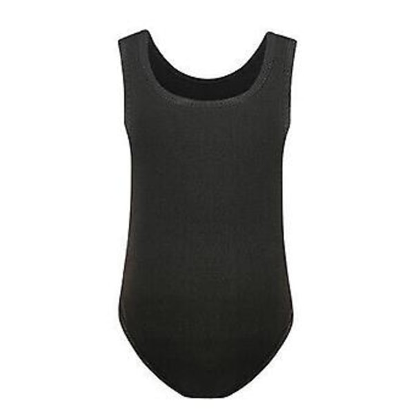 Tyttöjen Stitch-kuvioinen Monokini Uimapuku Yksikokoinen Piirretty Uimapuvustus (7-8 vuotta Musta)