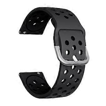 Udskiftningsarmbånd i silikone med metalspænde til Fitbit Versa/Versa 2