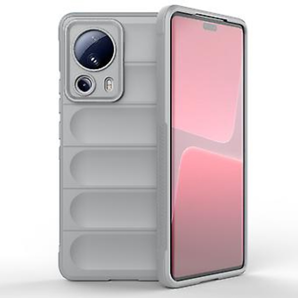 TPU + Flanelli Puhelimen Kotelo Xiaomi 13 Litelle (Harmaa)