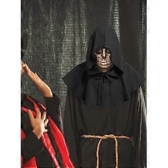 Cosplay Kostume Kappe Middelalder Hætte Cape Hætte Heks Munk Præst Hat (rød)
