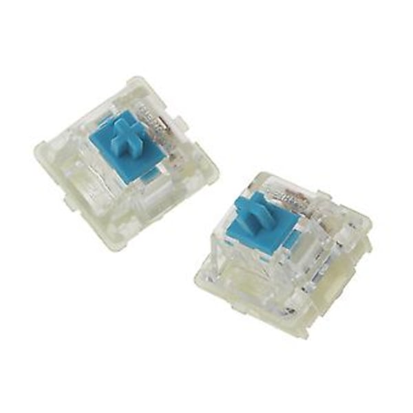 Blå RGB-brytare 3-stift för Cherry MX Gaming Tangentbord Blå Axis 3-stiftsbrytare