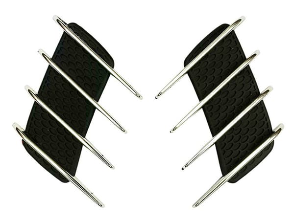 Bil Side Hood Vents, 2 Stykker ABS Bil Side Dør Hood Luftstrøm Cov