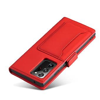 Læderetui til Samsung Galaxy Note20 Ultra (Rød)