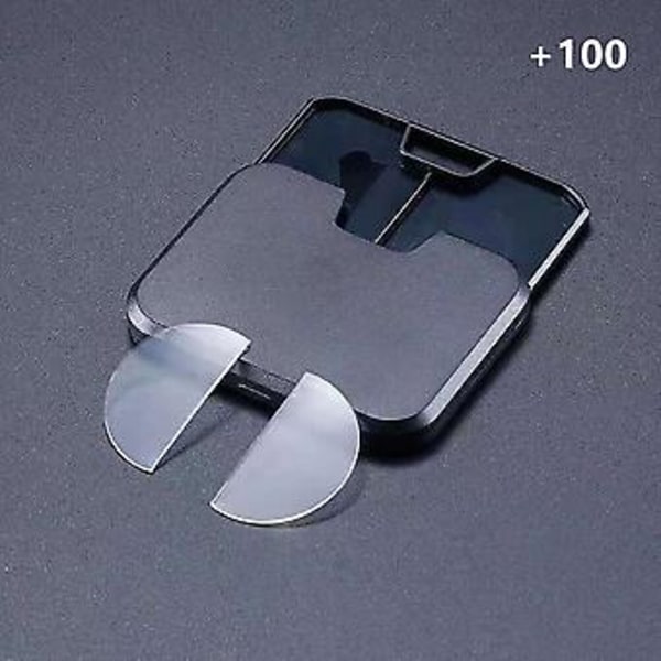 Självhäftande bifokala läsglasögon Förstorande läsglas för solglasögon/glasögon( )