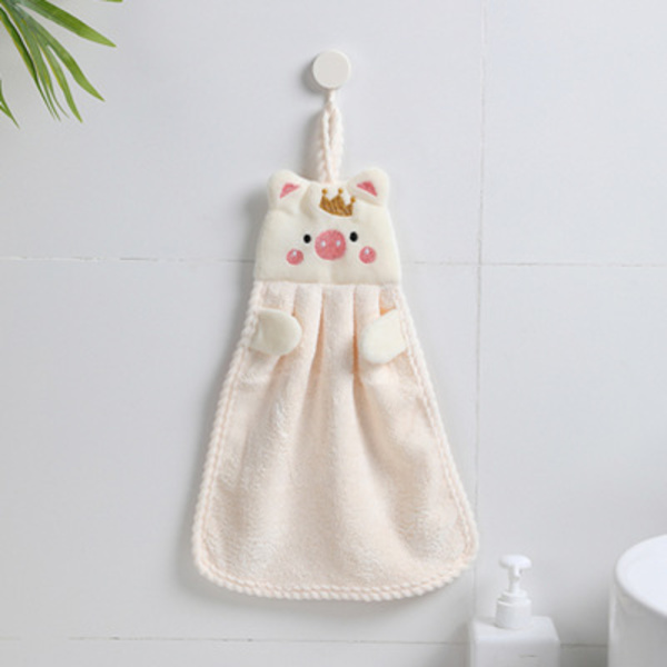 4 stycken hängande handdukar Babyhanddukar Barnhandduk Mikrofiber