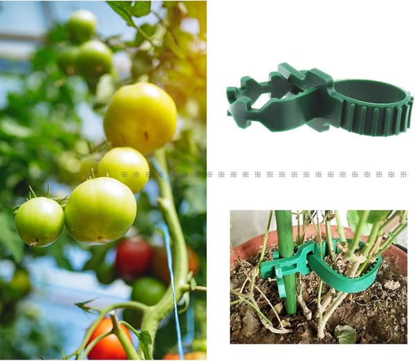 10 st 25 cm kraftiga mjuka gummiband justerbara lås trädgård