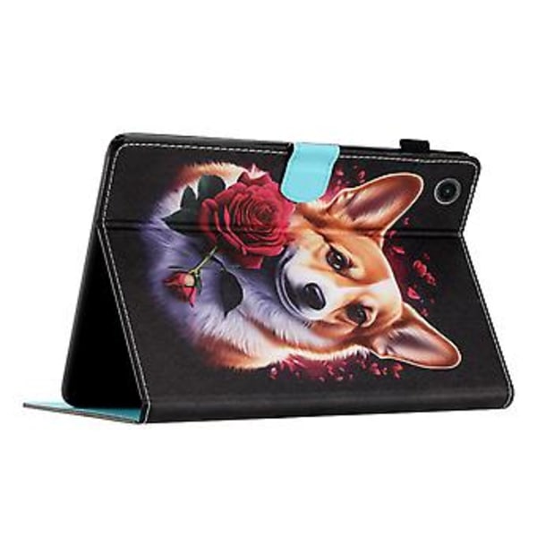 Sömnadsplattafodral för Samsung Galaxy Tab A9 (Corgi)