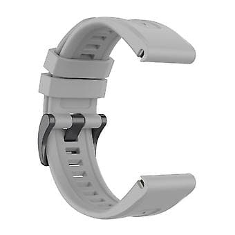 Silikoniranneke Garmin Fenix 7S:lle (Harmaa)