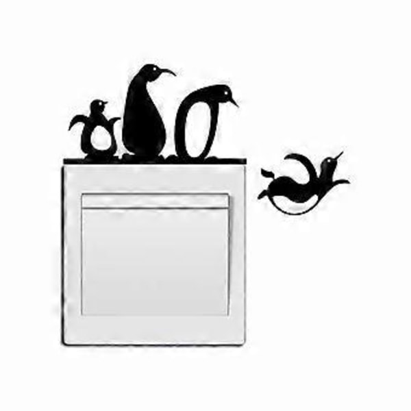 Pingvin Metal Skæreforme Stencil DIY Scrapbooking Album Stempel Papir Kort Embos