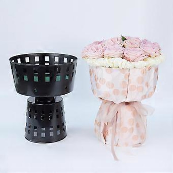 Arbetsbesparande Återanvändbar Luktfri Blomsterförpackningsform Blomsterförpackning Plastform DIY Tillbehör Qinhai(L )