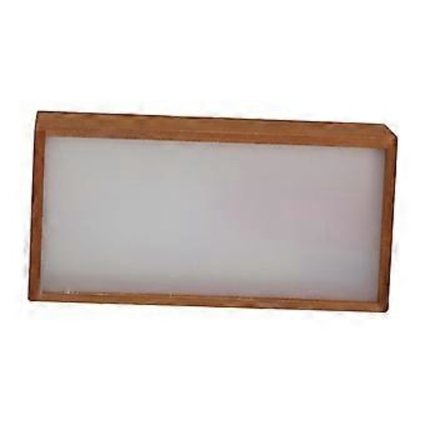 Trä Skuggbox Ram med Ljus Djup Monter Heminredning Display Fodral Fotoram för Blommor Minnessaker Memorabilia (26cmx6cmx13cm Brun)