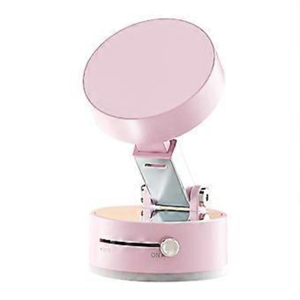 Foldbar Vakuum Telefonholder Nem Installation Biltelefonholder til Instrumentbræt (Pink)