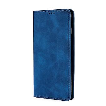 Skin Feel PU-etui for Nokia C01 Plus/C1 2. utgave (Blå)