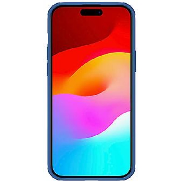 Frosted Pro PC + TPU -kotelo iPhone 15 Plus:lle (Sininen)
