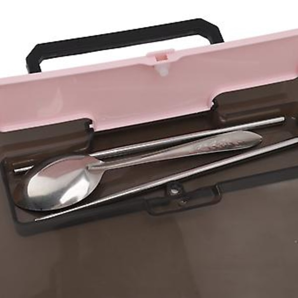 Lounasrasia Bento-rasia 304 Ruostumaton teräs 5 Lokeroa Opiskelijan Terminen Liukumaton Astiasto Pakkausastia