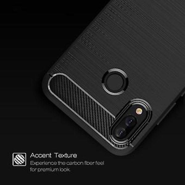 TPU-etui til Huawei P20 Lite (Sort)