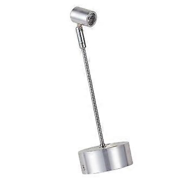 LED-spotlight för skyltfönster, smyckesmonter, utställningsskåp, LED-skrivbordslampa (1W leverans utan batteri)