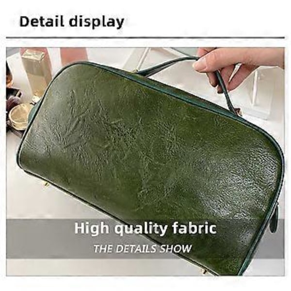 Vedenpitävät meikkipussit kantokahvalla tytöille ja naisille (keltainen)