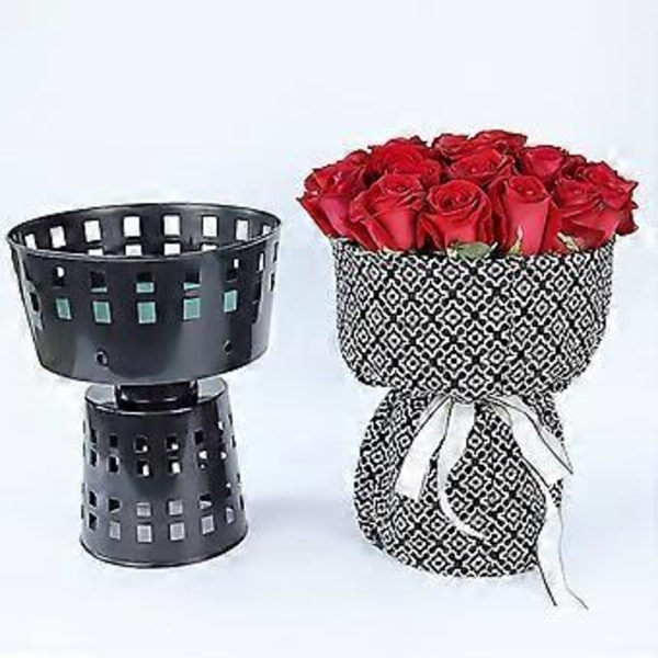 Arbetsbesparande Återanvändbar Luktfri Blomsterförpackningsform Blomsterförpackning Plastform DIY Tillbehör Qinhai(L )