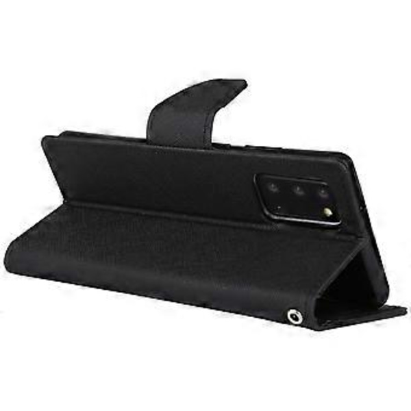 Läderfodral för Samsung Galaxy Note20 (Svart)