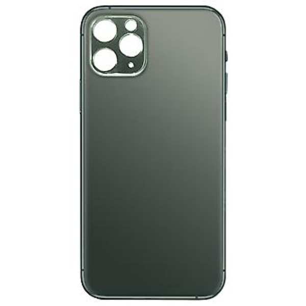 Bakre Batteri Lock Panel i Glas för iPhone 11 Pro (Grön)