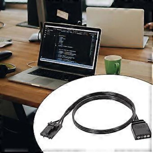 PC-valaistuksen synkronointikaapeli 4-nastainen - 3-nastainen adapteri useille ARGB-hallintamuuntimille tavalliseen 5V3Pin ARGB-tuulettimeen