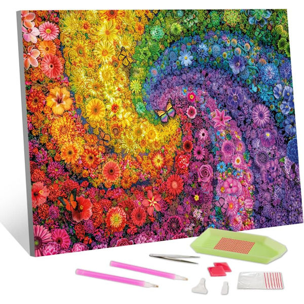 (30x40cm)DIY 5D Diamantmålning Kits för Vuxna Barn Beginn