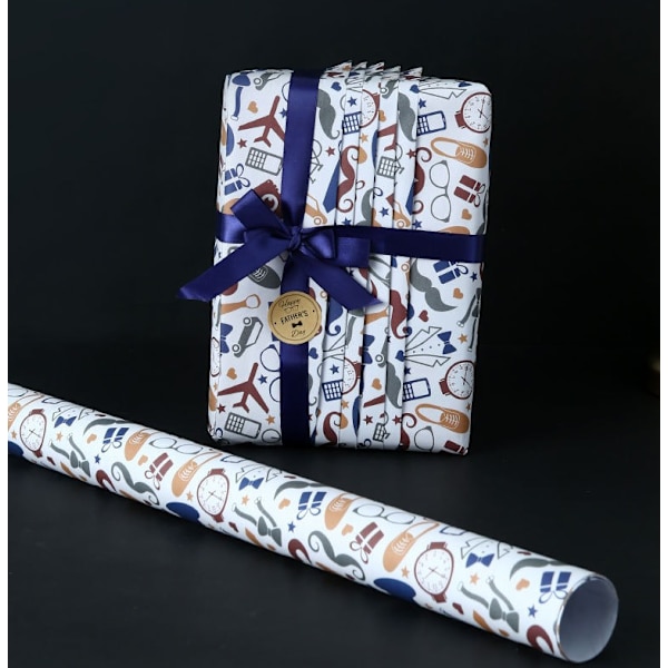 Presentpapper för herrars födelsedag, presentpapper för fars dag