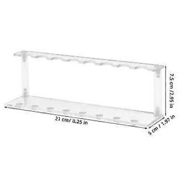 1 Set Pennhållare Displayställ Ögonbrynspenna Ställ Penna Organizer För Kontorsmaterial Pennor Smink Pennor