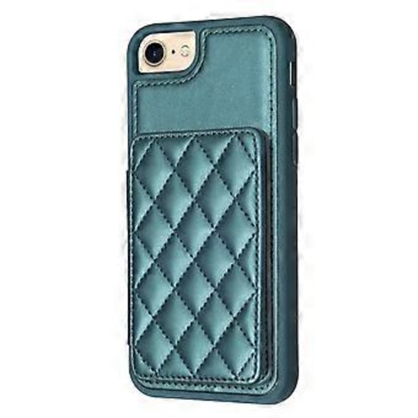 BF25 iPhone 6/6s/7/8 -puhelimen kuori PU-nahasta päällystetyllä TPU:lla, korttipidikkeellä ja telineellä (tyyli B)