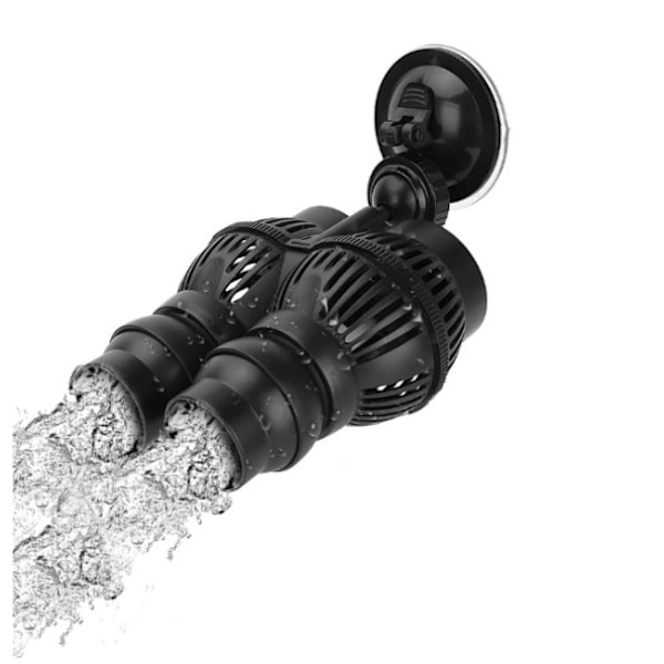 1 stk. 24W Bryggepumpe Wavemaker Sugekop Akvarie Vandpumpe