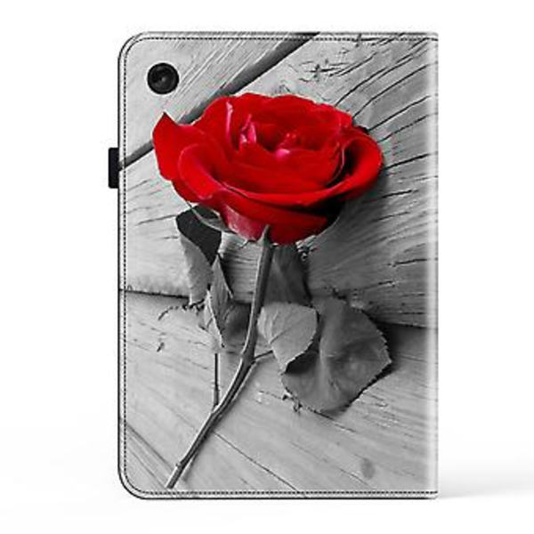 Malt farget lærveske for Lenovo Tab M10 3. generasjon (Rose)