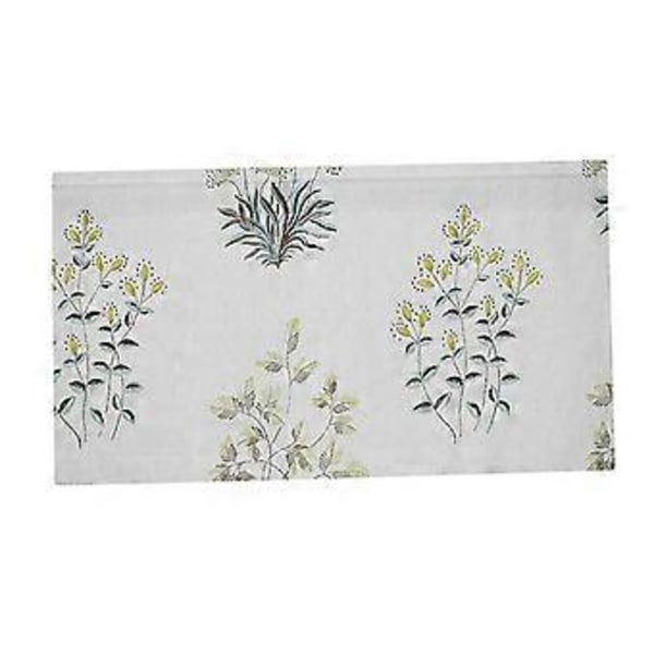 Blomstrete Botanisk Termisk Isolert Vindusgardinkappe med Stanglomme (130x41cm)