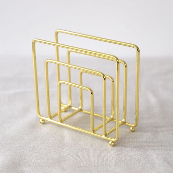 1PC Gold Napkin Holder, Paper Napkin Holder, for Table, Worktop o