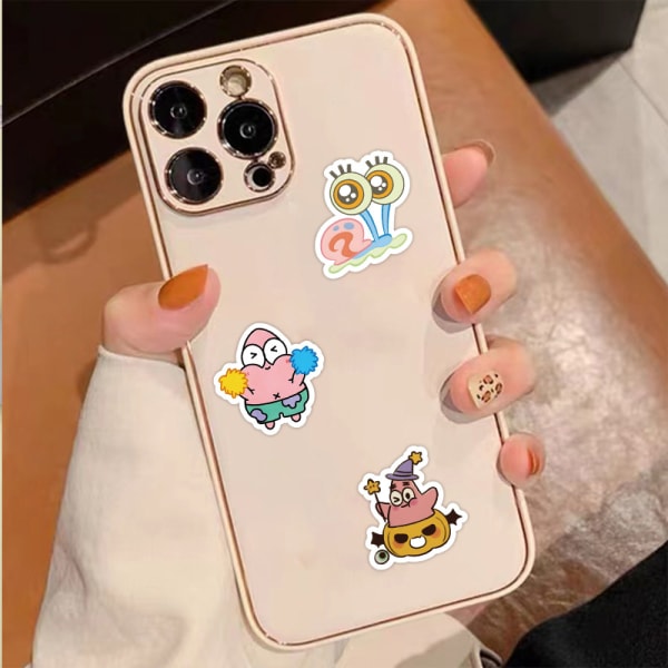 60 Cartoon SpongeBob SquarePants Pai Star Anime Stickers Waterpro