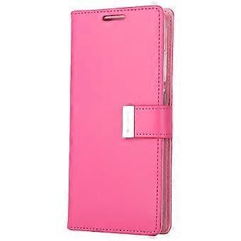 Læderetui til Galaxy S20 Ultra (Pink Rød)