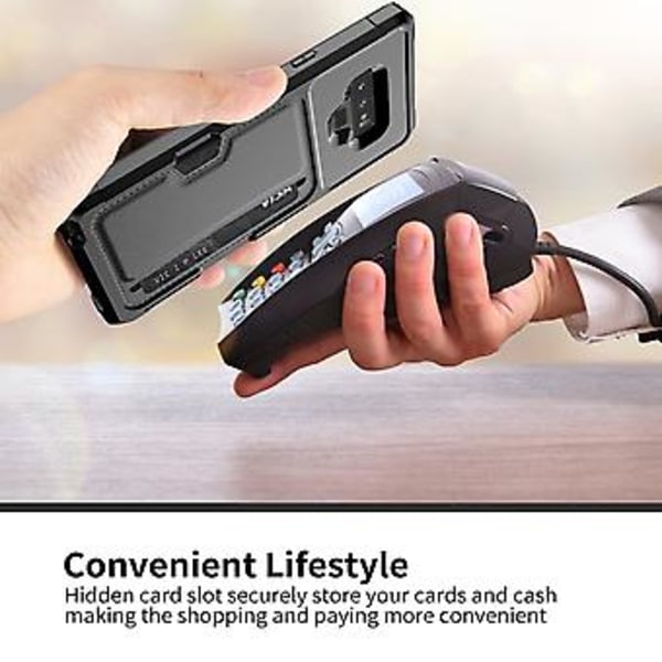 Kortholder Case til Samsung Galaxy Note9 (Sort)