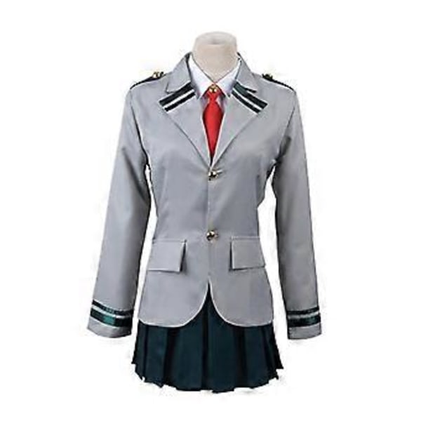 My Hero Academia Ochaco Uraraka Cosplay Kostume Fest Kvinder High School Uniform Boku No Hero Academia Rollespilsdragt -NMAOV( M)