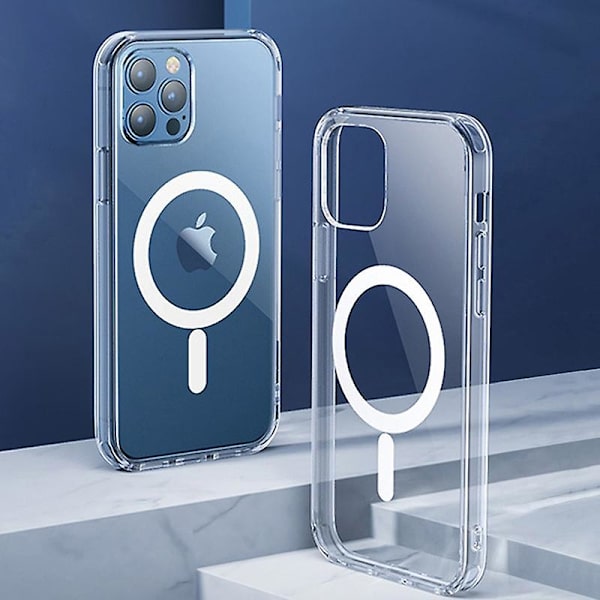 Magnetisk trådløs ladeetui til iPhone 12 11 13 Pro Max Mini