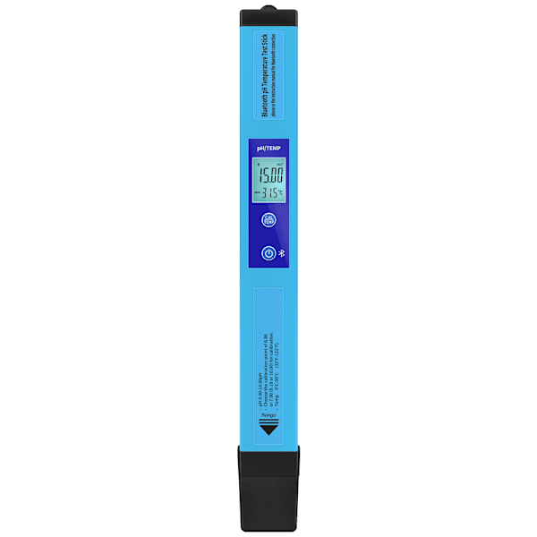 Vannkvalitetsdeteksjonspenn Bluetooth 5-i-1 pH-teststick Multi-