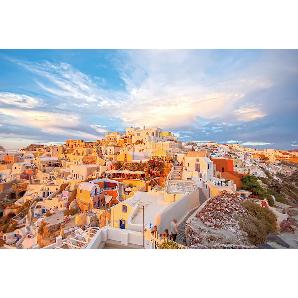 Aikuisten palapeli - 1000 palan palapeli - Santorini