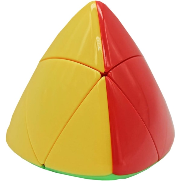 Klistermärkeslös magisk kub Pyramorphix Mastermorphix 2x2 Klistermärkeslös