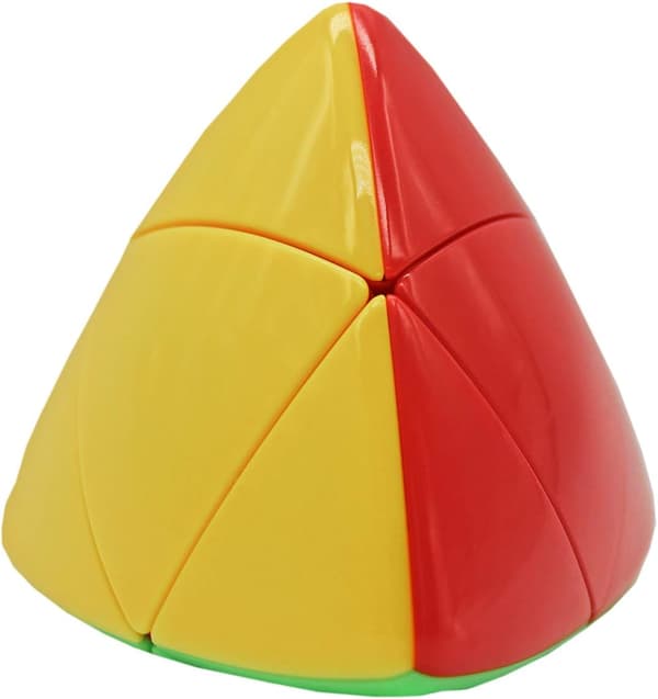 Stickerless Magic Cube Pyramorphix Mastermorphix 2x2 Stickerless