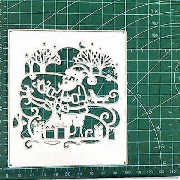 Julemandens Skæreforme til Håndlavet DIY Stencil Form Prægning Mønster